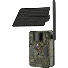 İnox Dijital Inox 222 4g Sim Kartlı Güneş Panelli Gps Özellikli Fotokapan Doğa ve Arazi Güvenlik Kamerası (Ucon)