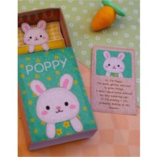 Farcy Kes-Yapıştır-Oyna Poppy Kutu Bebek Tavşan Oyunu