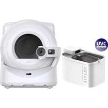 Petkit Purobot Ultra Akıllı Kedi Tuvaleti ve Eversweet Max (Uvc) Su Pınarı Paketi