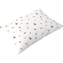 Casadora Baby Forest Amigos %100 Pamuk Penye Yastık Kılıfı- 50X70 cm