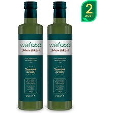 Wefood Detoks Sirkesi 250 ml 2'li