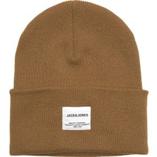 Jack & Jones Hardal Renk Erkek Rubber Bere Standart Beden Kış Sezonu İçin Şık ve Konforlu