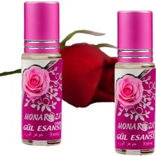 MONAROZA Isparta Gül Esansı (Katkısız) 5 ml 60 Derece Dökme Gül Kokusuyla Saf Deneyim