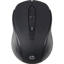 HP S3000 Kablosuz Mouse 2000 DPI Ev - Ofis Kullanımı İçin Siyah Renkli Optik Tasarım