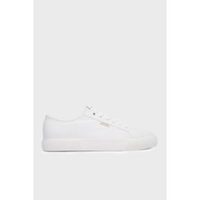 Calvin Klein Logolu Sneaker Ayakkabı HM0HM021210K4 Erkek Ayakkabı HM0HM02121 0k4