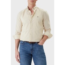 Tommy Hilfiger % 100 Pamuk Regular Fit Uzun Kollu Gömlek Erkek Gömlek MW0MW37550 Acj