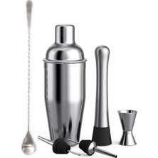 Handanca Kokteyl Seti, Kokteyl Hazırlama Seti, Shaker Seti, Bar Boston Shaker Set 6 Parça