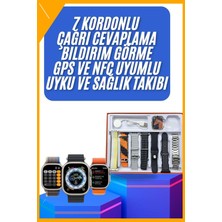 Esplendor Akıllı Saat Nabız Ölçer Uyku Takibi 7 Kordonlu Unisex Çok Fonksiyonlu