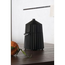 Handanca Plisse Narenciye Sıkacağı Siyah