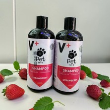 Pet Love 2'li Çilek Kokulu Kedi ve Köpek Şampuanı