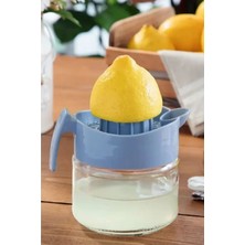 Handanca ® 300ML Cam Hazneli Pratik Limon Narenciye Sıkacağı KC-405