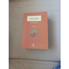 Nesimi Divanı Kitabı   Nesimi'nin Hayatı, Edebi Kişiliği, Eserleri ve Türkçe Divanının Tenkitli Metnini .2002 Yili 1,baski 930 Sayfa Cok Temiz Durumdadir