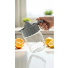 Handanca Plastik Sıkacak Limon Sıkacağı Portakal Narenciye Sıkıcı Kolay Mutfak Aleti - 425 cc