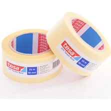 Tesa Çift Taraflı Bant Filmik Şeffaf 25X50 mt 64621-00069-00