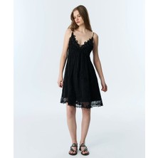 Twist Brodeli ve Nakışlı Elbise TS1260002272001