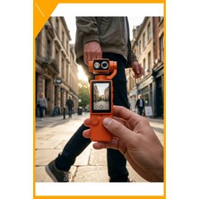 Esplendor Vlog Çekim Kamera 4K Ultra Hd Gimbal Sabitleyici 180 Derece Döner Lens