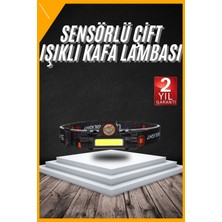 Esplendor Şarjlı Kafa Lambası Cob LED 1200 Lümen Mıknatıslı 5 Mod