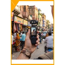 Esplendor 4K Vlog Kamera 2.0 IPS Ekran Döner Lens El Kamerası Yüksek Batarya