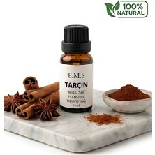 E.M.S %100 Saf Aromaterapi Tarçın Esansiyel Uçucu Yağı 10 Ml.