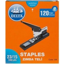 Delta 256 Zımba Teli 1000 Li 23/15 (10 Paket)