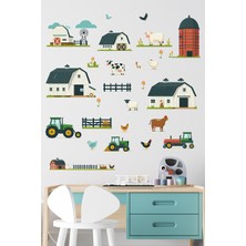 Esa Kids Odanızda Şenlik Var! Esatoys Çiftlik Hayvanları ve Doğa Temalı Sticker Seti