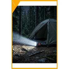 Esplendor 5 Modlu Mini LED El Feneri Metal Klipsli Güçlü Aydınlatma