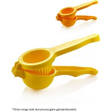 Handanca 1 Adet Çok Amaçlı Sert Plastik Limon ve Narenciye Sıkacağı Sıkacak Pratik Plastik Limon Lime Sıkıcı