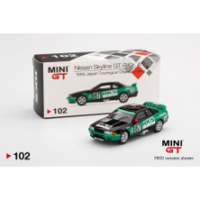 Mini T Mini Gt 1/64 105 Nissan Skyline Gt-R R32 Gr. A #87 Hks 1992 Japan Touring Championship Group A.