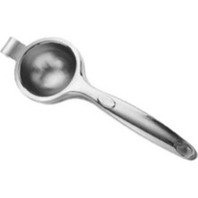 Handanca 304 Paslanmaz Çelik Metal Limon Sıkacağı 7X7X22 cm – Profesyonel Narenciye Presi