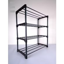 Handanca Çok Amaçlı Raf 4 Katlı Metal Ayakkabılık