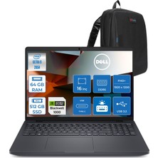 Dell Pro Max 16 Ultra 9 285H Ddr5 64GB 512GB SSD 8GB/RTXPRO1000 Gddr7 16" Wuxga IPS 300NITS Wifi 7 + Bt5.4 Freedos Kurumsal Iş Bilgisayarı MC16250X185F21 + Zettaçanta