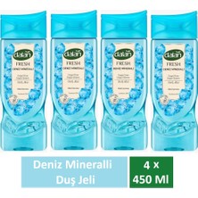 Dalan Duş Jeli Fresh Deniz Minerali 450 ml x 4 Adet