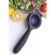 Handanca Büyük Boy Portakal Sıkacağı Limon Sıkacağı Narenciye Sıkacağı Döküm 23 cm Siyah Renk Büyük Boy
