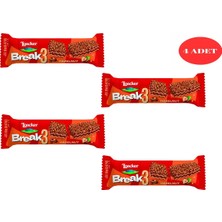 Loacker Break3 Hazelnut Gofret 19 gr (4 Adet)