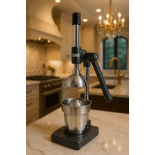 Handanca Agah Döküm Narenciye Sıkacağı - Portakal Sıkacağı -Meyve Presi - Kollu Narenciye Sıkacağı