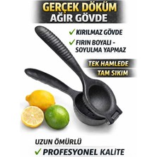 Handanca Döküm Paslanmaz Demir Sıkacak Universal Limon Sıkacağı Portakal Narenciye Sıkıcı Pratik Mutfak Aleti