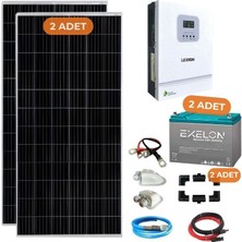 Yapı Solar 3 Kw Karavan Solar Enerji Paketi