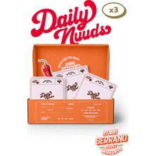 Daily Nuuds Günlük Kesim Kadın Iç Çamaşırı (Xs–xl Tek Beden) – Siyah (Bare Black) | 3’lü Multipack
