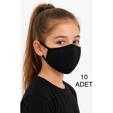 ByDon Çocuk Penye Maske 10'lu Avantaj Paket Pamuk