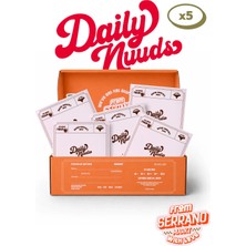 Daily Nuuds Günlük Kesim Kadın Iç Çamaşırı (Xs–xl Tek Beden) – Siyah (Bare Black) | 5’li Multipack