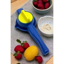 Handanca Limon-Narenciye Sıkacağı Plastik-Mavi