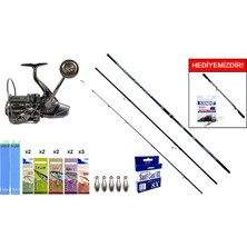 Kendo Kenshi Surf 4.20CM 120-260GR&RYUJI Momentum 10000 Silver Uv 11+1bb Surf Seti
