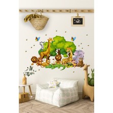 Esa Kids Odanıza Doğanın Masalsı Dokunuşunu Katın! Esatoys Sevimli Orman Hayvanları Sticker Seti