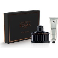 Laura Biagiotti Roma Uomo Nero Estremo Edp Intense 125 ml Set