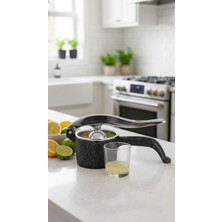 Handanca Döküm Paslanmaz Metal Sıkacak Limon Sıkacağı Portakal Narenciye Sıkıcı Pratik Mutfak Aleti