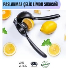 Handanca Paslanmaz Çelik Narenciye Sıkacağı, Kolay Temizlik ve Ergonomik Tasarım