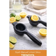 Handanca Siyah Limon & Narenciye Sıkacağı – Pratik, Dayanıklı, Ergonomik