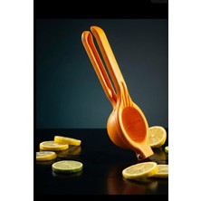 Handanca Özel Tasarım Metal Narenciye Sıkacağı, Sarı, Pratik ve Şık Kullanım
