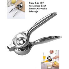 Handanca Ultra Lüx 304 Paslanmaz Çelik Limon Narenciye Sıkacağı