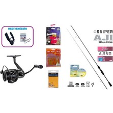 Fujin Sniper Aji 205 cm 0.3–5 gr & Ryuji Voltage 1000 5+1bb Lrf Seti